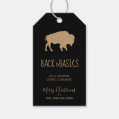 The Basics Buffalo Kraft Papier ID602 Cadeaulabel (Voorkant)