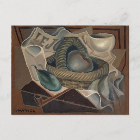 The Basket, 1924 (olie op canvas) Briefkaart (Voorkant)