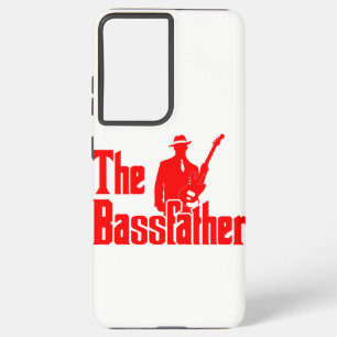 The Bassfather Funny Gift voor basgitarist Samsung Galaxy Hoesje