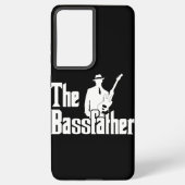 The Bassfather Funny Gift voor basgitarist Samsung Galaxy Hoesje (Achterkant)