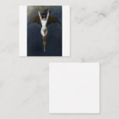 The Bat Woman Albert Joseph Penot Vierkante Visitekaartje (Voorkant / Achterkant)