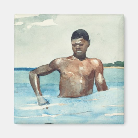 The Bather, 1899 Magneet (Voorkant)