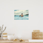 The Bather, 1899 Poster (Keuken)