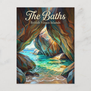 The Baths Britse Maagdeneilanden Briefkaart