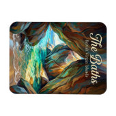 The Baths Britse Maagdeneilanden Magneet (Horizontaal)