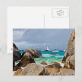 The Baths, Virgin Gorda, Britse Maagdeneilanden Briefkaart (Voorkant / Achterkant)