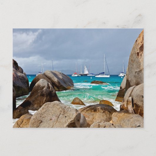 The Baths, Virgin Gorda, Britse Maagdeneilanden Briefkaart (Voorkant)