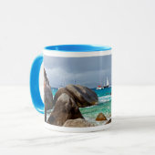 The Baths, Virgin Gorda, Britse Maagdeneilanden Mok (Voorkant links)