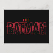 The Batman Bat Overlaid Logo Briefkaart (Voorkant)