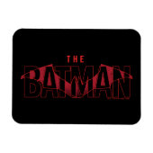 The Batman Bat Overlaid Logo Magneet (Horizontaal)