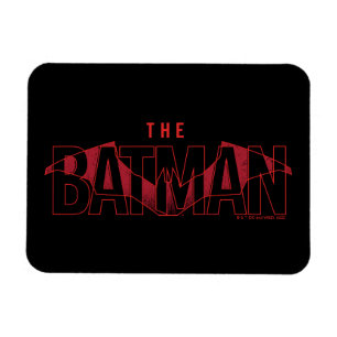 The Batman Bat Overlaid Logo Magneet