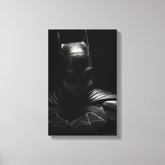 The Batman in Shadow Canvas Afdruk (Voorkant)