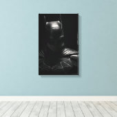 The Batman in Shadow Canvas Afdruk (Insitu (Houten vloer))