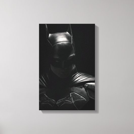 The Batman in Shadow Canvas Afdruk (Voorkant)
