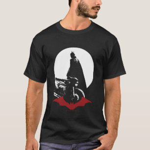 The Batman Motorcycle Silhouette T-shirt