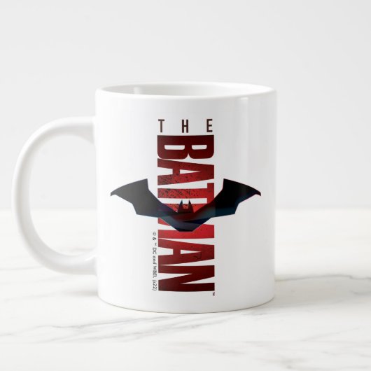 The Batman Vertical Logo Grote Koffiekop (Links)
