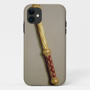 The Baton of Guillaume de Roquemont, 1384 (goud, v iPhone 11 Hoesje