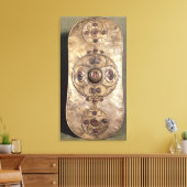 The Battersea Shield, c.350-50 BC Canvas Afdruk (Insitu (Woonkamer))
