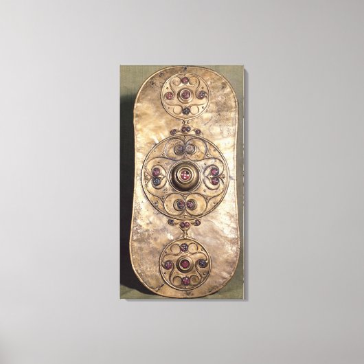 The Battersea Shield, c.350-50 BC Canvas Afdruk (Voorkant)