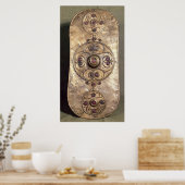 The Battersea Shield, c.350-50 BC Poster (Keuken)