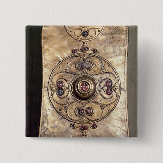 The Battersea Shield, c.350-50 BC Vierkante Button 5,1 Cm (Voorkant)