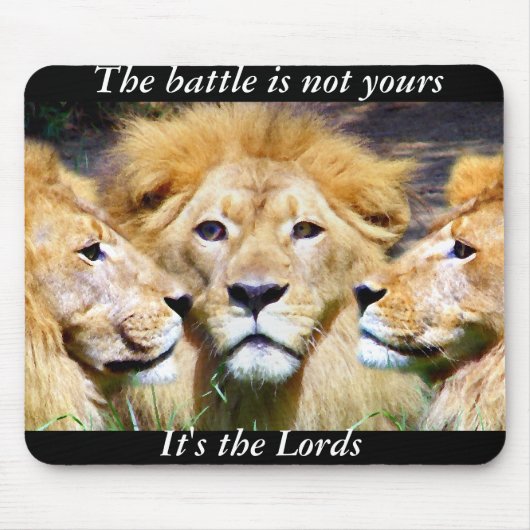 The Battle_ Mousepad Muismat (Voorkant)
