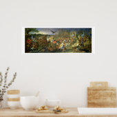 The Battle of Arbela (of Gaugamela) 331 BC, c.1673 Poster (Keuken)