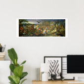 The Battle of Arbela (of Gaugamela) 331 BC, c.1673 Poster (Thuiskantoor)