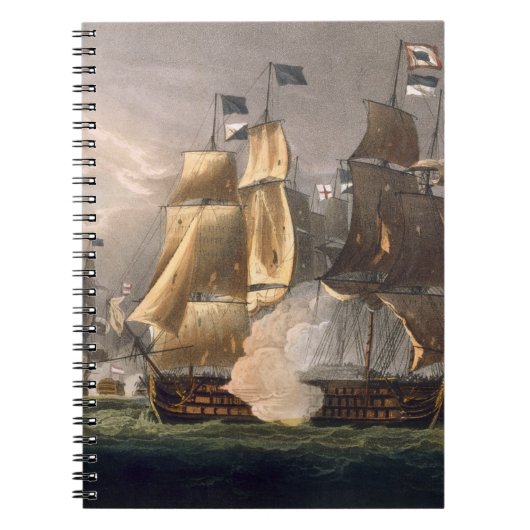 The Battle of Cape St. Vincent, 14 februari 1797 Notitieboek (Voorkant)