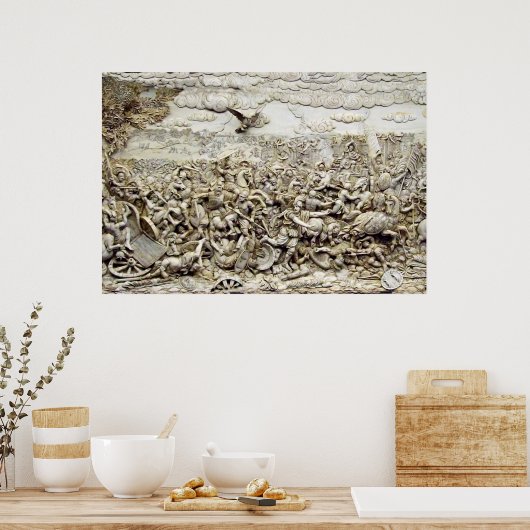 The Battle of Gaugamela Poster (Keuken)