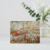 The Battle of Lepanto, 1571 oktober, 1600 Briefkaart (Staand voorkant)