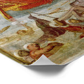 The Battle of Lepanto, 1571 oktober, 1600 Poster (Hoek)