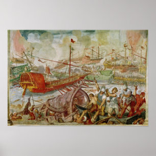 The Battle of Lepanto, 1571 oktober, 1600 Poster