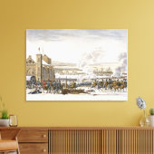 The Battle of Preussisch-Eylau, 9 februari 1807, e Canvas Afdruk (Insitu (Woonkamer))