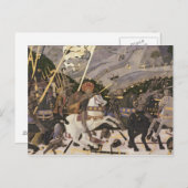 The Battle of San Romano, c.1438-40 Briefkaart (Voorkant / Achterkant)