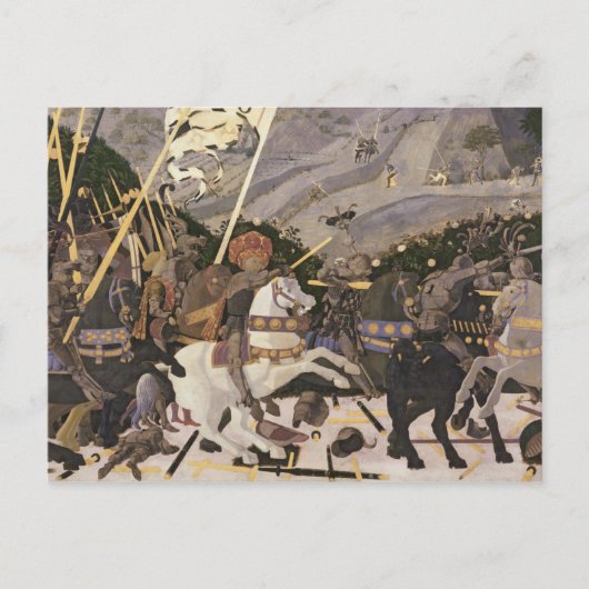 The Battle of San Romano, c.1438-40 Briefkaart (Voorkant)