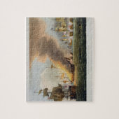 The Battle of Trafalgar, 21 oktober 1805, engrav Legpuzzel (Verticaal)