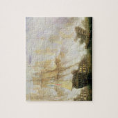 The Battle of Trafalgar, c.1841 (olie op canvas) Legpuzzel (Verticaal)