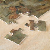 The Battle of Waterloo, 18 juni 1815 (w/c op pap) Legpuzzel (Zijkant)