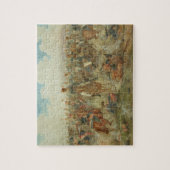 The Battle of Waterloo, 18 juni 1815 (w/c op pap) Legpuzzel (Verticaal)