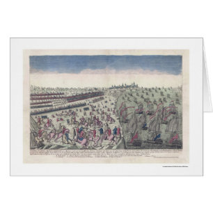 The Battle of Yorktown Print 1781