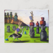 The_Battle_over_Easter_Island[1] Briefkaart (Voorkant)