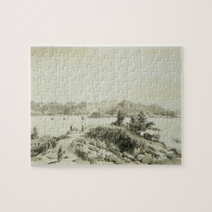 The Bay and Island of Hong Kong, bord 4 van 'Ske' Legpuzzel