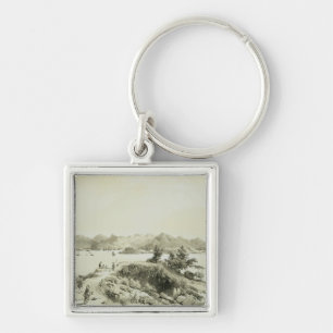 The Bay and Island of Hong Kong, bord 4 van 'Ske' Sleutelhanger