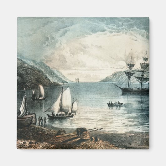 The Bay of Annapolis, c.1880 Magneet (Voorkant)
