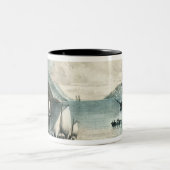 The Bay of Annapolis, c.1880 Tweekleurige Koffiemok (Center)