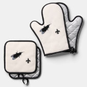 The Bayou Fly Ovenwant & Pannenlap Set (Voorkant / Achterkant)