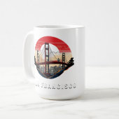 The Bay's Embrace (Stad van dromen) Koffiemok (Voorkant links)