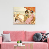 The Beach, 1929 Canvas Afdruk (Insitu (Woonkamer))