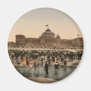 The Beach and Kursaal, Scheveningen, Nederland Magneet